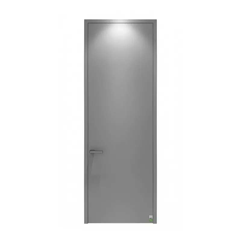 Porte in legno rivestite in alluminio