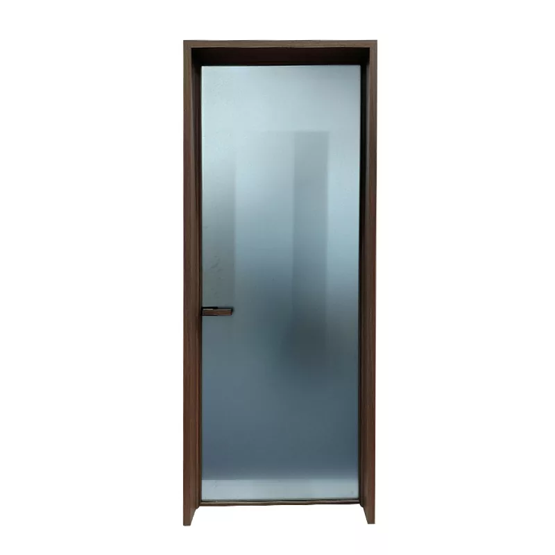 Porte in legno rivestite in alluminio